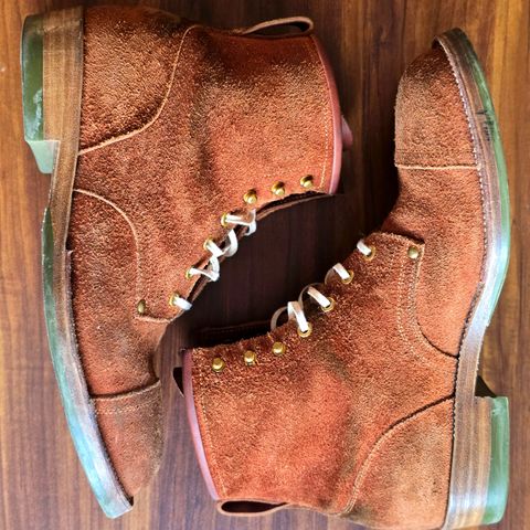 Iron Boots The Chosen One in S.B. Foot Dune Roughout Suede