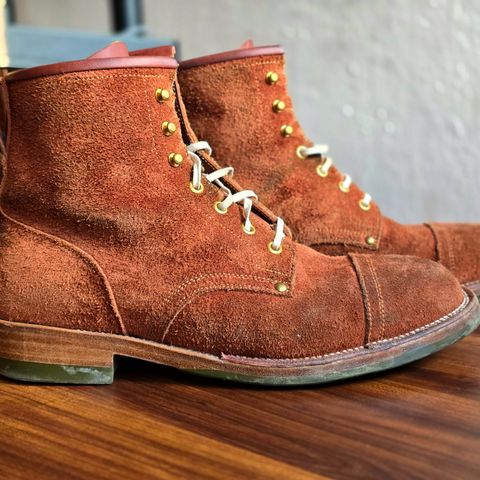 Iron Boots The Chosen One in S.B. Foot Dune Roughout Suede