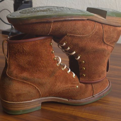 Iron Boots The Chosen One in S.B. Foot Dune Roughout Suede