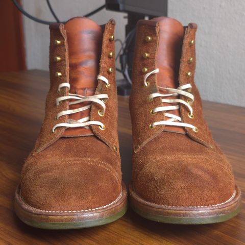 Iron Boots The Chosen One in S.B. Foot Dune Roughout Suede