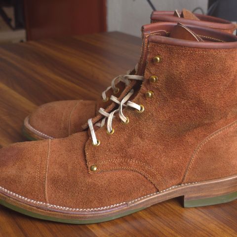 Iron Boots The Chosen One in S.B. Foot Dune Roughout Suede