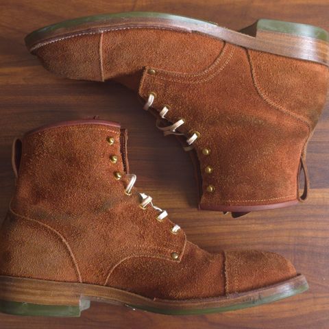 Iron Boots The Chosen One in S.B. Foot Dune Roughout Suede