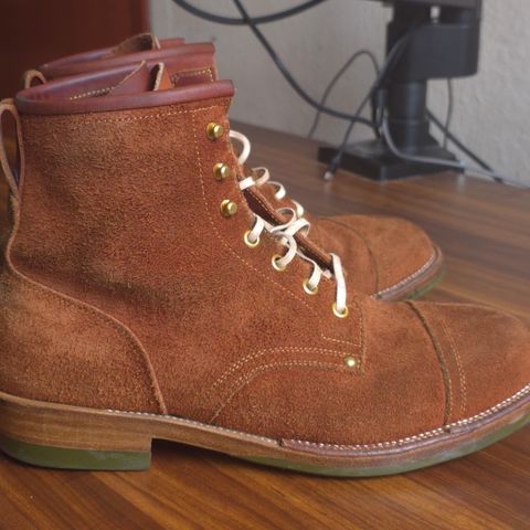 Iron Boots The Chosen One in S.B. Foot Dune Roughout Suede