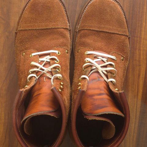 Iron Boots The Chosen One in S.B. Foot Dune Roughout Suede