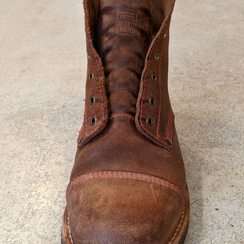 Urban Shepherd Country in Hand-buffed Portuguese top-grain Cowhide Leather, 2,2mm thick