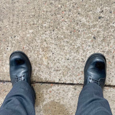 Viberg Service Boot in Horween Black Chromexcel