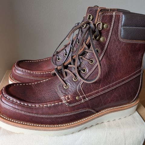 Grant Stone Field Boot in Seidel Walnut Bison