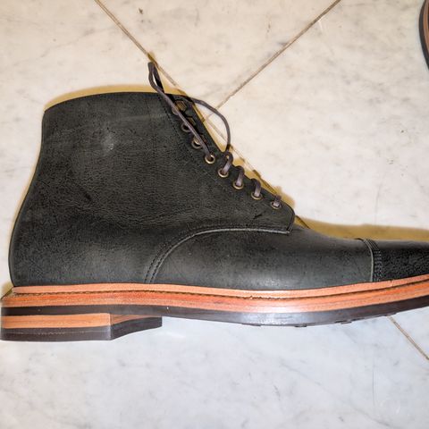Grant Stone Cap Toe Boot in C.F. Stead Forest Kudu