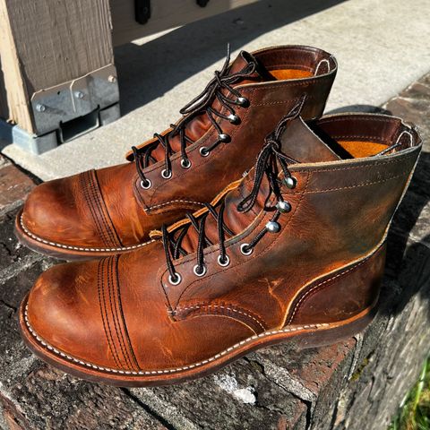 Red Wing Iron Ranger in S.B. Foot Copper Rough and Tough