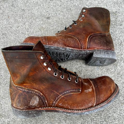 Red Wing Iron Ranger in S.B. Foot Copper Rough and Tough