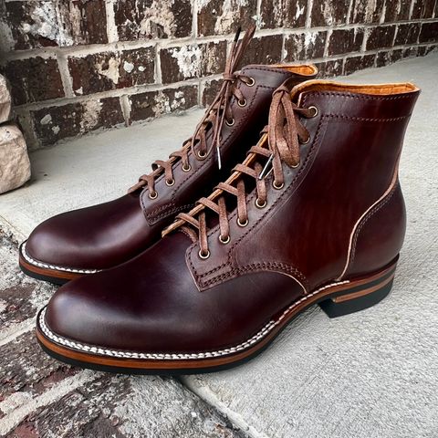 Oldspeed Service Boot 6” in Horween Brown Chromexcel Horsehide