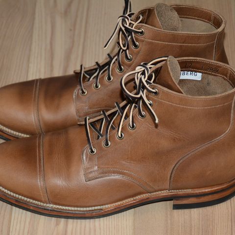 Viberg Service Boot in Horween Natural Chromexcel