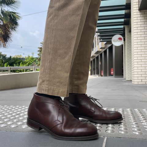 Carmina Chukka boots in Horween Brown Chromexcel