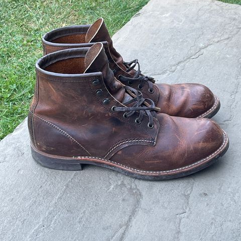 Red Wing Blacksmith in S.B. Foot Copper Rough and Tough
