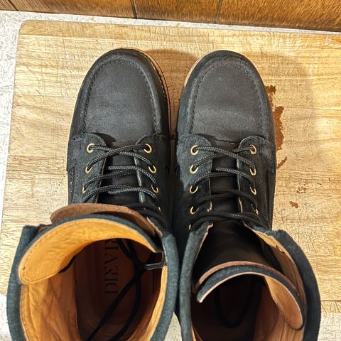 DIEVIER Nomad Heritage in Black Oiled Roughout