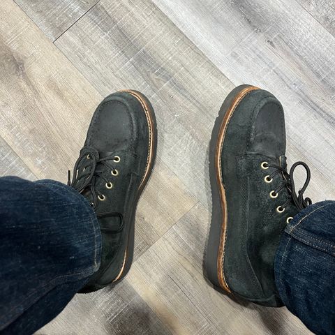 DIEVIER Nomad Heritage in Black Oiled Roughout