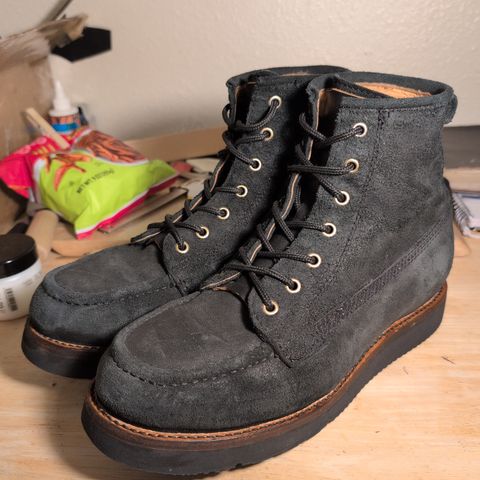 DIEVIER Nomad Heritage in Black Oiled Roughout