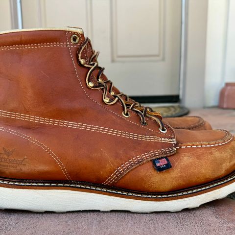 Thorogood American Heritage 6" Moc Toe in Tobacco Gladiator Oil-Tanned