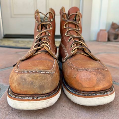Thorogood American Heritage 6" Moc Toe in Tobacco Gladiator Oil-Tanned