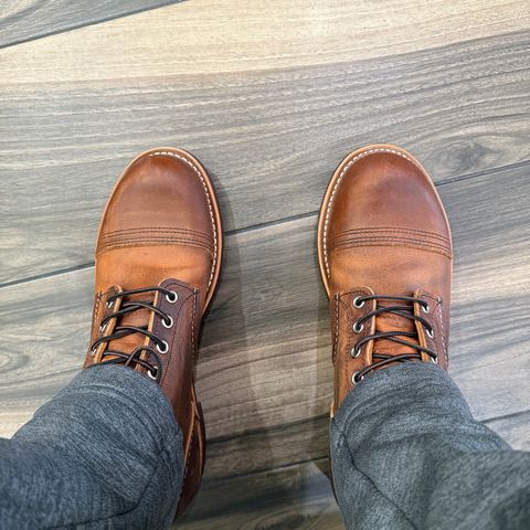 Red Wing Iron Ranger in S.B. Foot Copper Rough and Tough