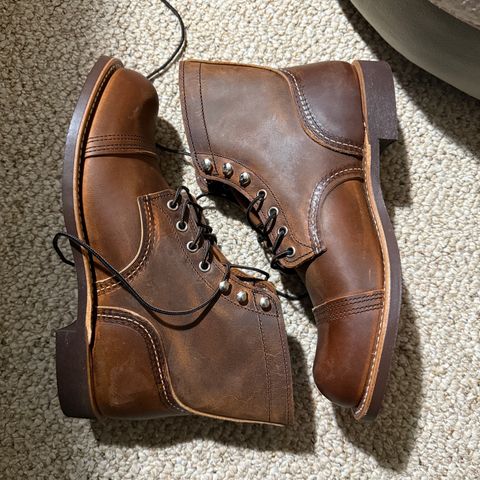Red Wing Iron Ranger in S.B. Foot Copper Rough and Tough