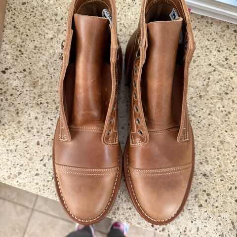 Truman Cap Toe Boot in Seidel Sesame Double Shot