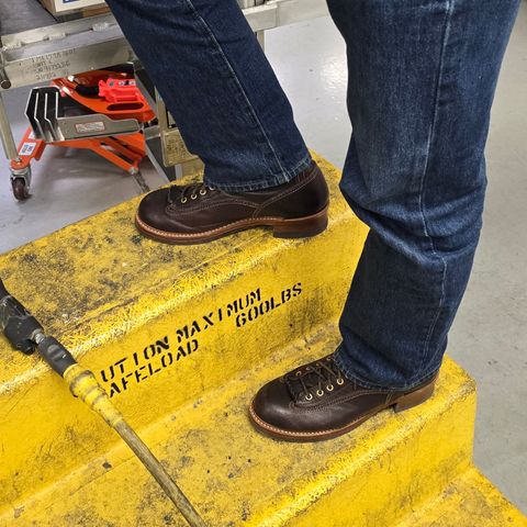 John Lofgren Donkey Puncher Boots in Ezo Shika Deerskin