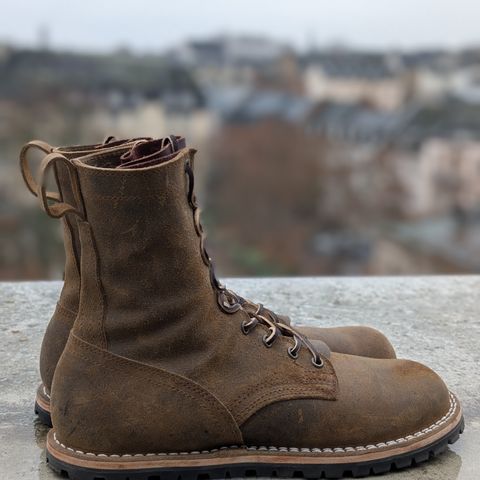 Nicks Strider in C.F. Stead Mole Waxy Commander Suede