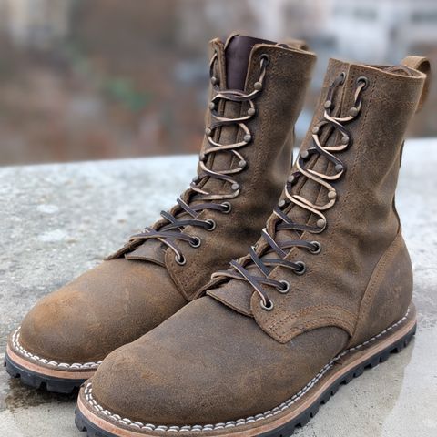 Nicks Strider in C.F. Stead Mole Waxy Commander Suede