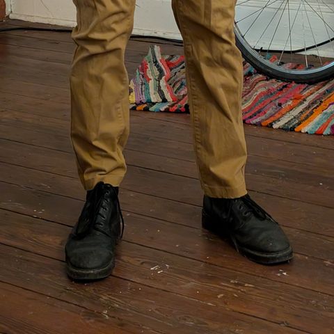 Solovair Astronaut Boot in Black Greasy