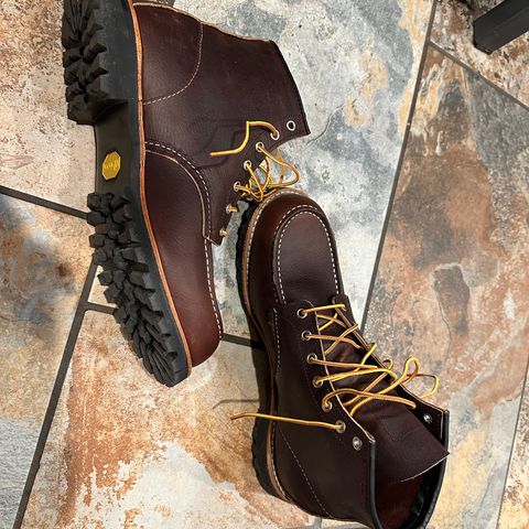 Red Wing Roughneck in S.B. Foot Briar Oil Slick