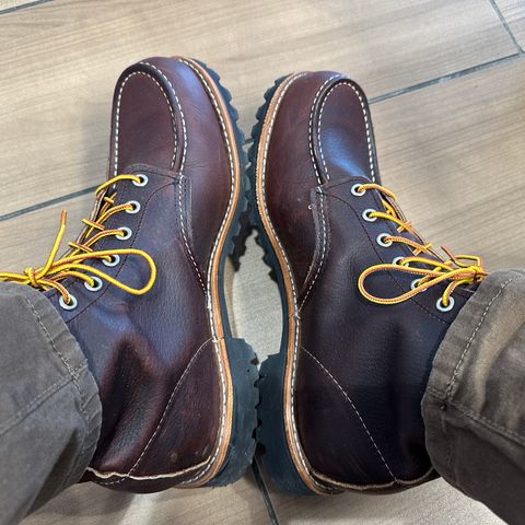 Red Wing Roughneck in S.B. Foot Briar Oil Slick