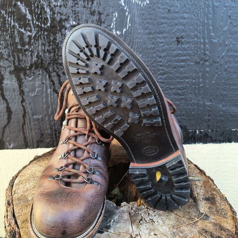 Viberg Pachena Bay in Horween Rowdy Dachshund