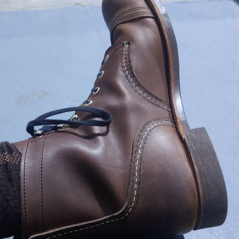 Red Wing Iron Ranger in S.B. Foot Amber Harness