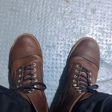 Red Wing Iron Ranger in S.B. Foot Amber Harness