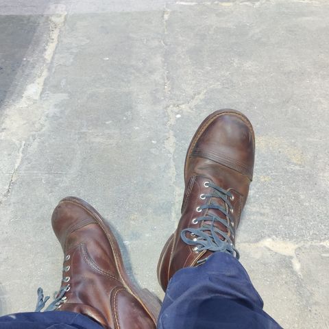 Red Wing Iron Ranger in S.B. Foot Amber Harness