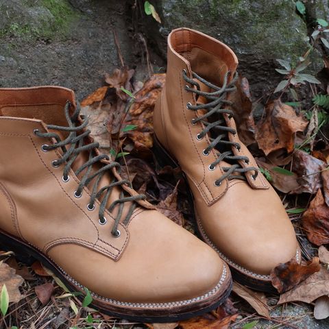 Oldspeed Service Boot 6” in Horween Tan Latigo