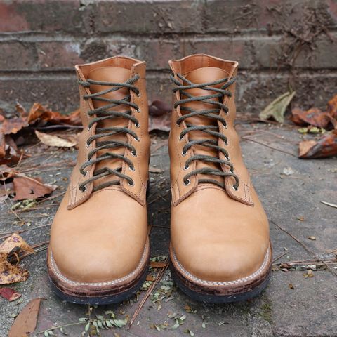 Oldspeed Service Boot 6” in Horween Tan Latigo