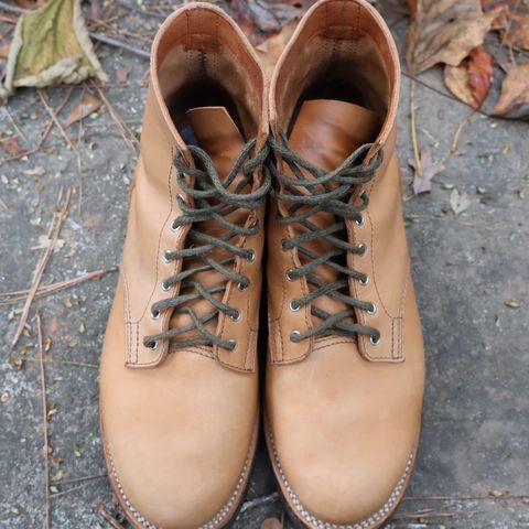 Oldspeed Service Boot 6” in Horween Tan Latigo