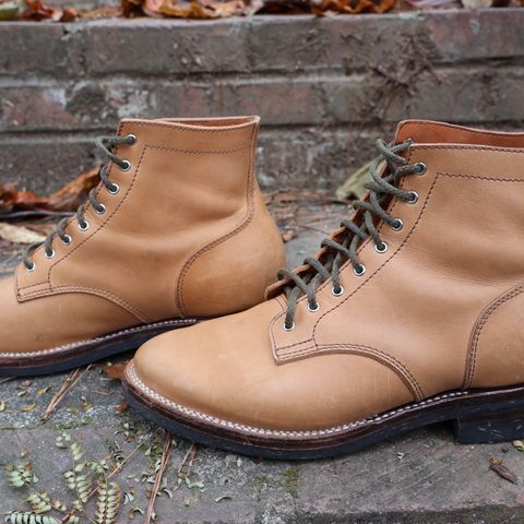 Oldspeed Service Boot 6” in Horween Tan Latigo