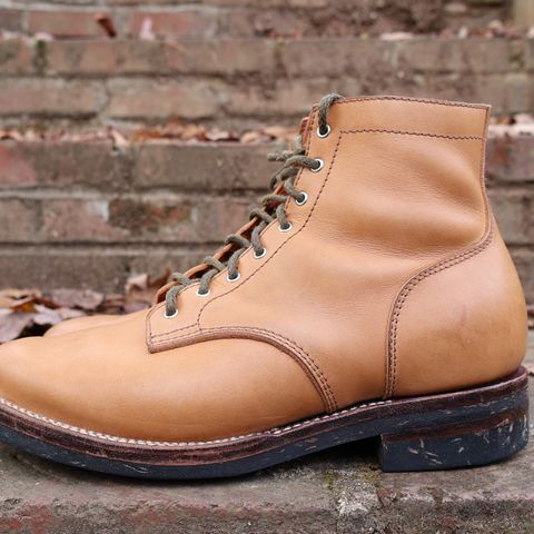 Oldspeed Service Boot 6” in Horween Tan Latigo