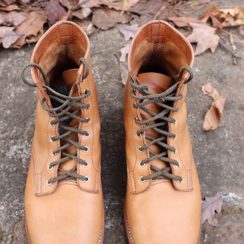 Oldspeed Service Boot 6” in Horween Tan Latigo