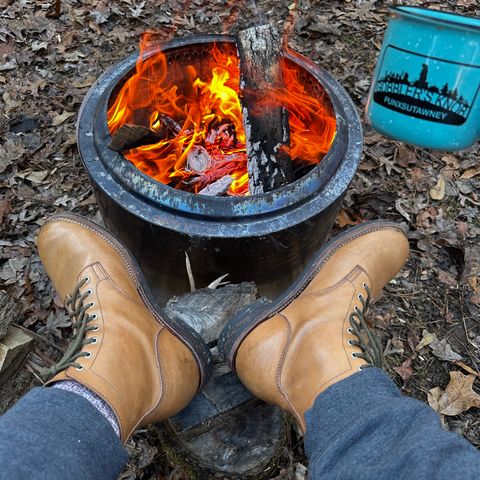 Oldspeed Service Boot 6” in Horween Tan Latigo