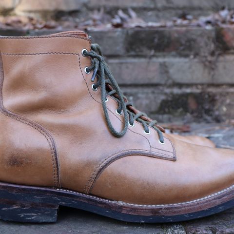 Oldspeed Service Boot 6” in Horween Tan Latigo