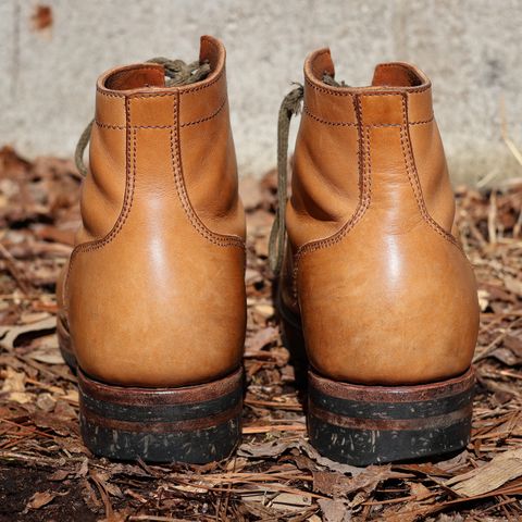 Oldspeed Service Boot 6” in Horween Tan Latigo
