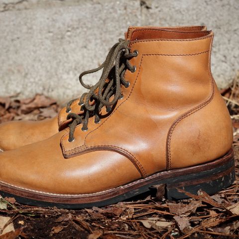 Oldspeed Service Boot 6” in Horween Tan Latigo