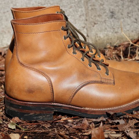 Oldspeed Service Boot 6” in Horween Tan Latigo