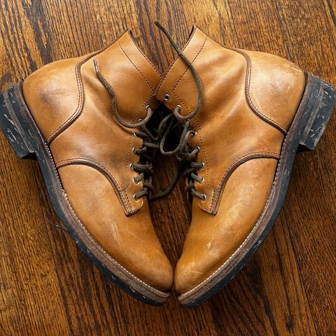 Oldspeed Service Boot 6” in Horween Tan Latigo
