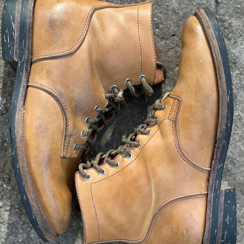 Oldspeed Service Boot 6” in Horween Tan Latigo