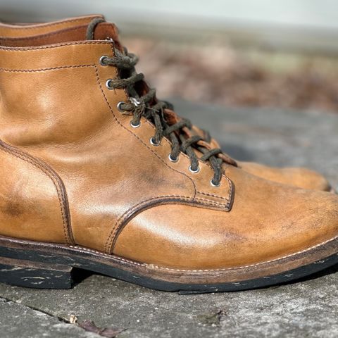 Oldspeed Service Boot 6” in Horween Tan Latigo